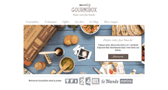Desktop Screenshot of gourmibox.com
